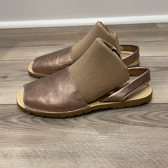 Rose Gold Sandals - Picture 6 of 6